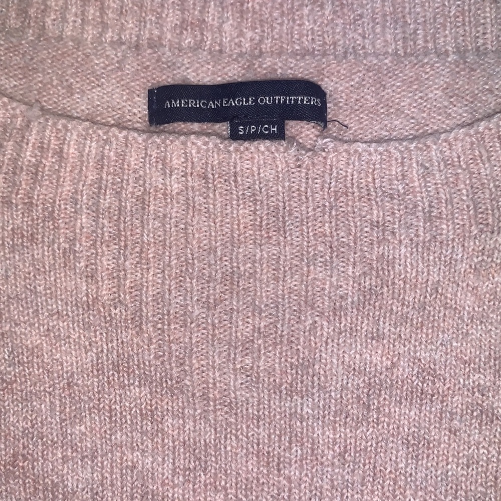 Light pink sweater from American Eagle size small - Picture 2 of 5